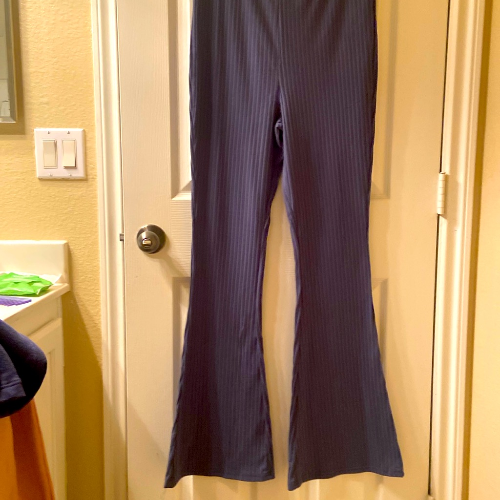 Forever 21 Flare Pant Set, Cropped Top